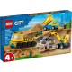 LEGO CITY 60391 CONSTRUCTION TRUCKS AND WRECKING BALL CRANE 60391 – Lego Конструктори