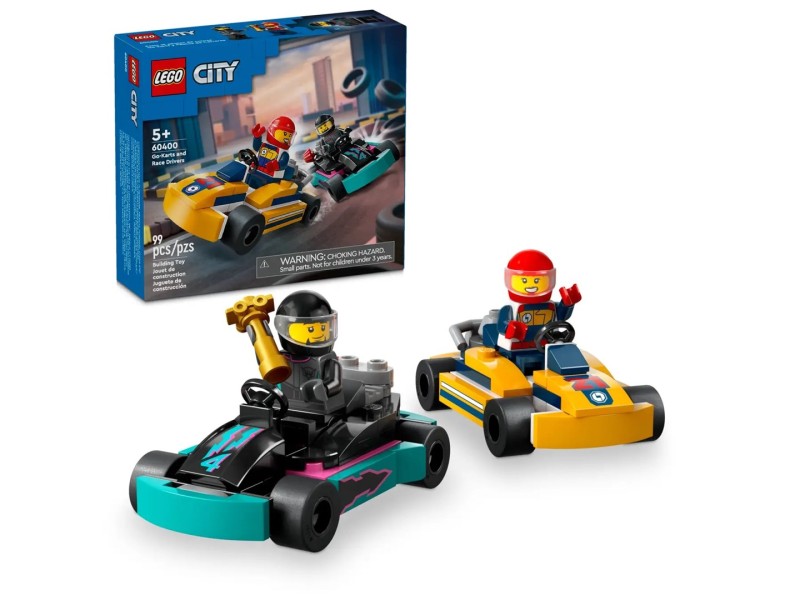 LEGO CITY 60400 GO-KARTS AND RACE DRIVERS 60400 – Lego Конструктори