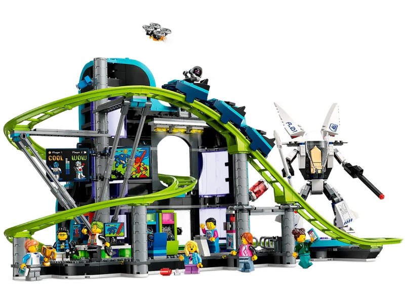 LEGO CITY 60421 Robot World Roller-Coaster Park 60421 – Lego Конструктори