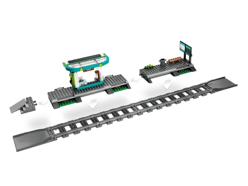 LEGO CITY 60423 Downtown Streetcar and Station 60423 – Lego Конструктори