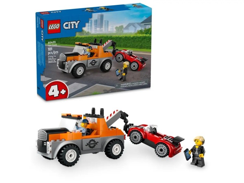 LEGO CITY 60435 Tow Truck and Sports Car Repair 60435 – Lego Конструктори