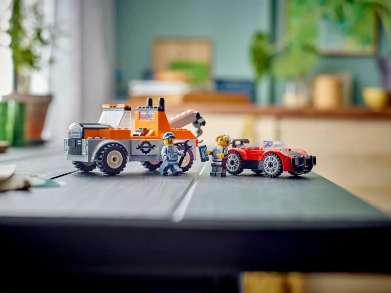 LEGO CITY 60435 Tow Truck and Sports Car Repair 60435 – Lego Конструктори
