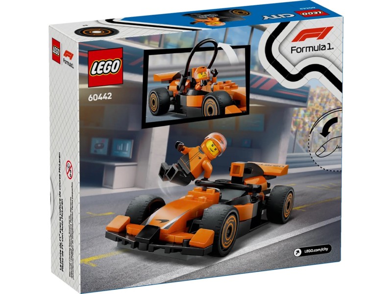 LEGO CITY 60442 F1 Driver with McLaren Race Car 60442 – Lego Конструктори