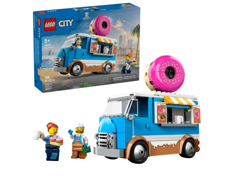 LEGO CITY 60452 Doughnut Truck 60452 – Lego Конструктори