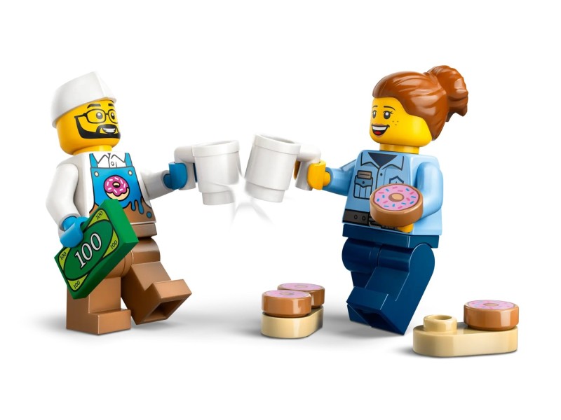 LEGO CITY 60452 Doughnut Truck 60452 – Lego Конструктори