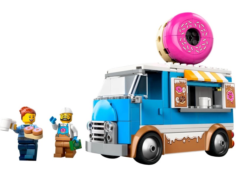 LEGO CITY 60452 Doughnut Truck 60452 – Lego Конструктори