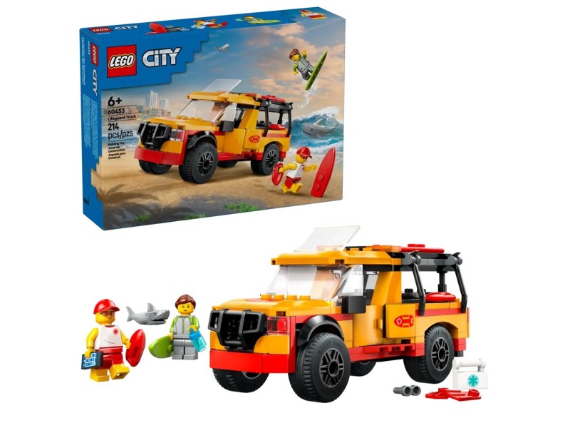 LEGO CITY 60453 Lifeguard Beach Rescue Truck 60453 – Lego Конструктори