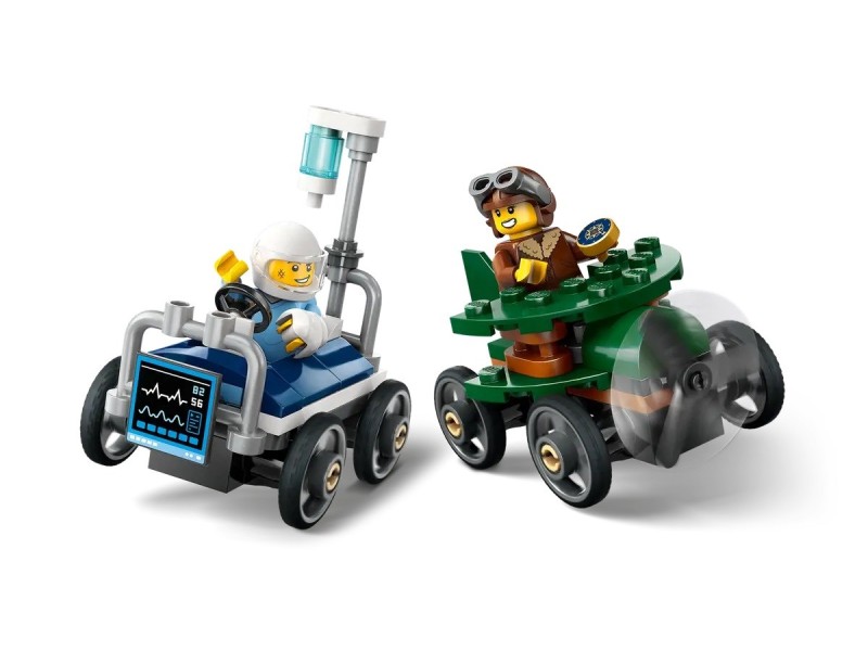 LEGO CITY 60459 Airplane vs. Hospital Bed 60459 – Lego Конструктори