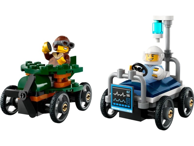 LEGO CITY 60459 Airplane vs. Hospital Bed 60459 – Lego Конструктори