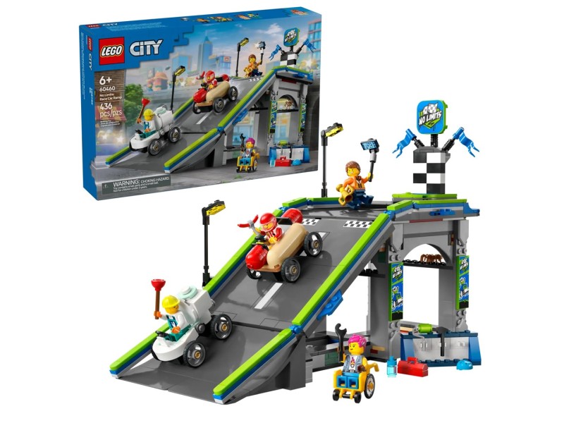 LEGO CITY 60460 No Limits: Race Car Ramp Truck 60460 – Lego Конструктори
