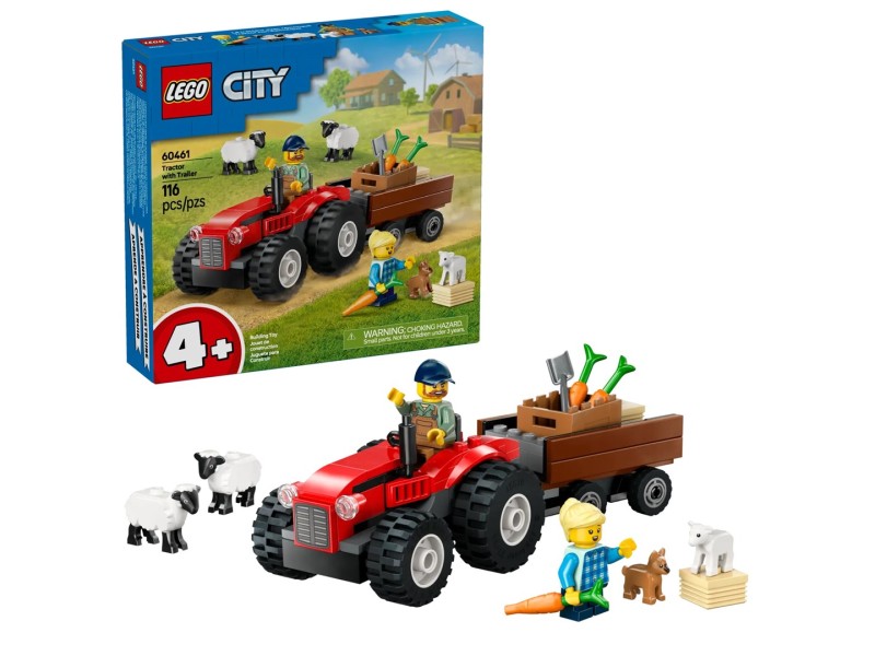 LEGO CITY 60461 Tractor with Trailer 60461 – Lego Конструктори
