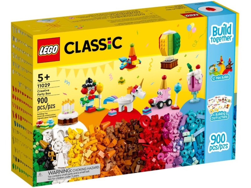 LEGO CLASSIC 11029 CREATIVE PARTY BOX 11029 – Lego Конструктори