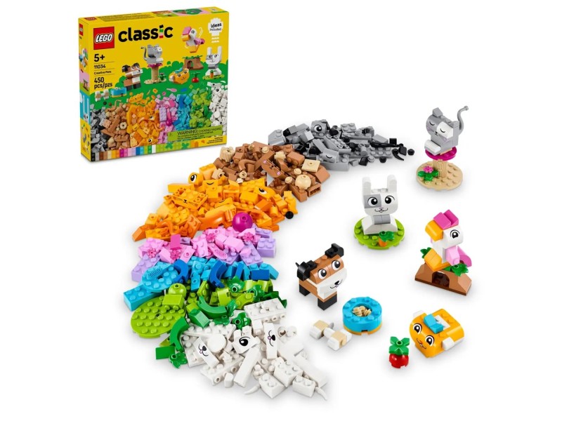 LEGO CLASSIC 11034 Creative Pets 11034 – Lego Конструктори