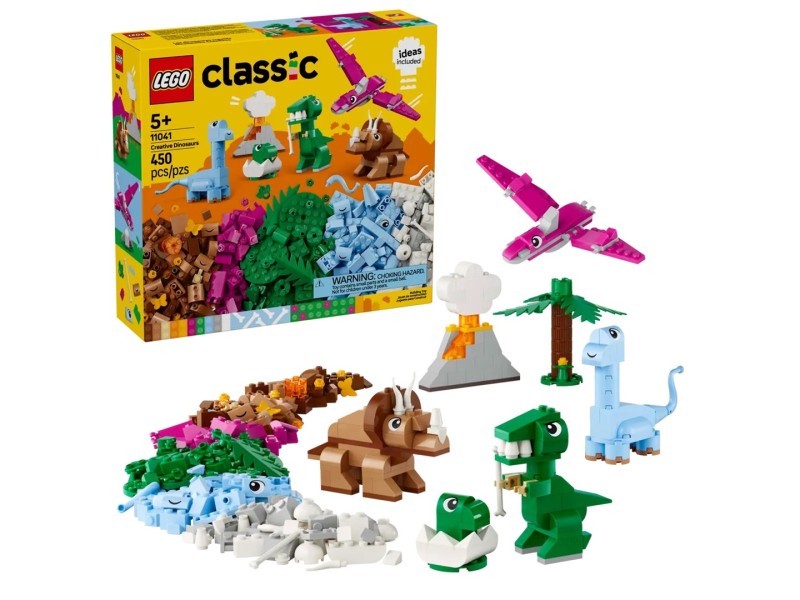 LEGO CLASSIC 11041 Creative Dinosaurs 11041 – Lego Конструктори