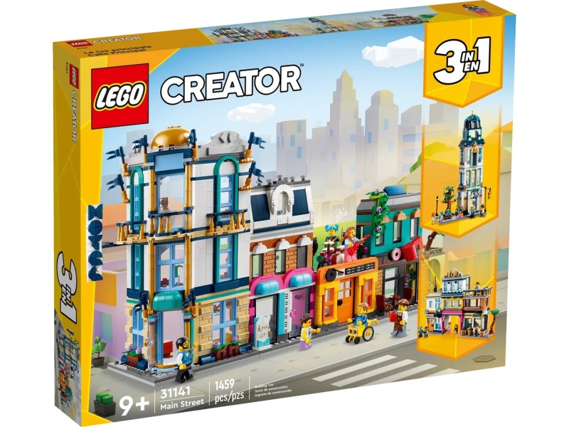 LEGO CREATOR 3 IN 1 31141 MAIN STREET 31141 – Lego Конструктори