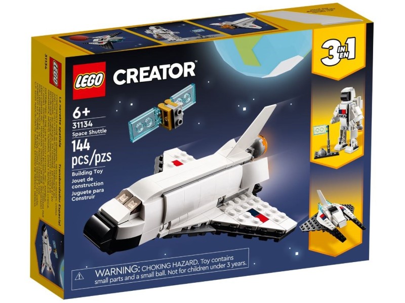 LEGO CREATOR 31134 SPACE SHUTTLE 31134 – Lego Конструктори