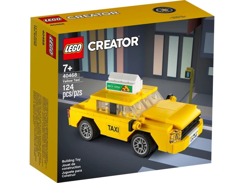 LEGO CREATOR 40468 Yellow Taxi 40468 – Lego Конструктори