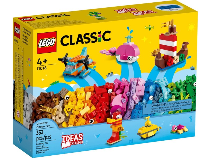 LEGO Classic 11018 Creative Ocean Fun 11018 – Lego Конструктори