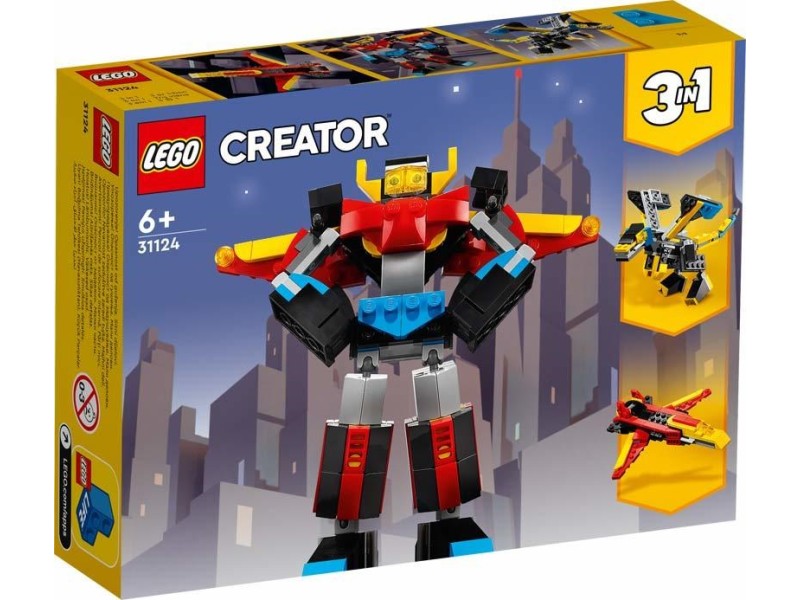 LEGO Creator 31124 Super Robot LEGO Creator 31124 Super Robot 31124 – Lego Конструктори