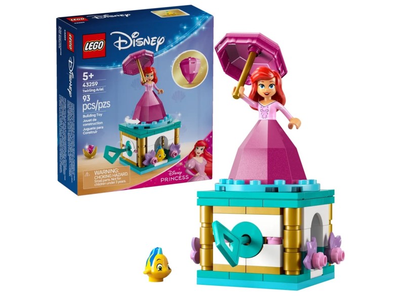 LEGO DISNEY 43259 Twirling Ariel 43259 – Lego Конструктори