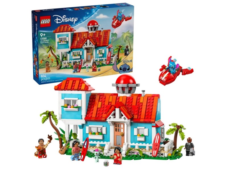 LEGO DISNEY 43268 Lilo and Stitch Beach House 43268 – Lego Конструктори