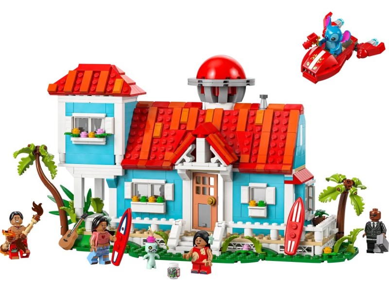 LEGO DISNEY 43268 Lilo and Stitch Beach House 43268 – Lego Конструктори