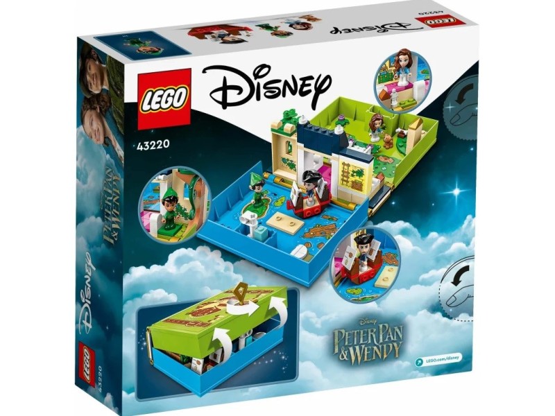 LEGO DISNEY PRINCESS 43220 DISNEY PETER PAN AND WENDY STORYBOOK ADVENTURE LEGO DISNEY PRINCESS 43220 DISNEY PETER PAN AND WENDY STORYBOOK ADVENTURE 43220 – Lego Конструктори
