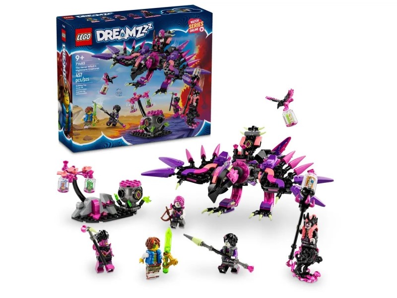 LEGO DREAMZZZ 71483 The Never Witchs Nightmare Creatures 71483 – Lego Конструктори
