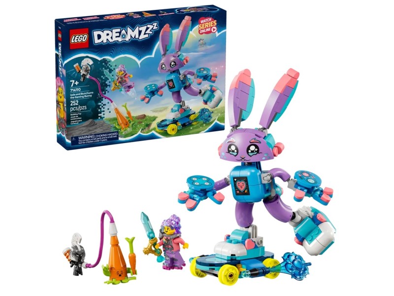 LEGO DREAMZZZ 71490 Izzie and Bunchurro the Gaming Bunny 71490 – Lego Конструктори