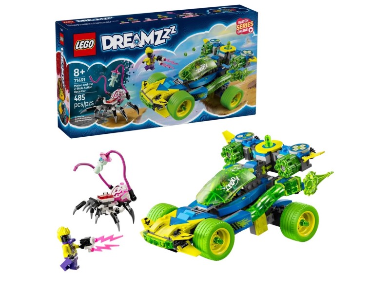 LEGO DREAMZZZ 71491 Mateo and the Z-Blob Action Race Car 71491 – Lego Конструктори
