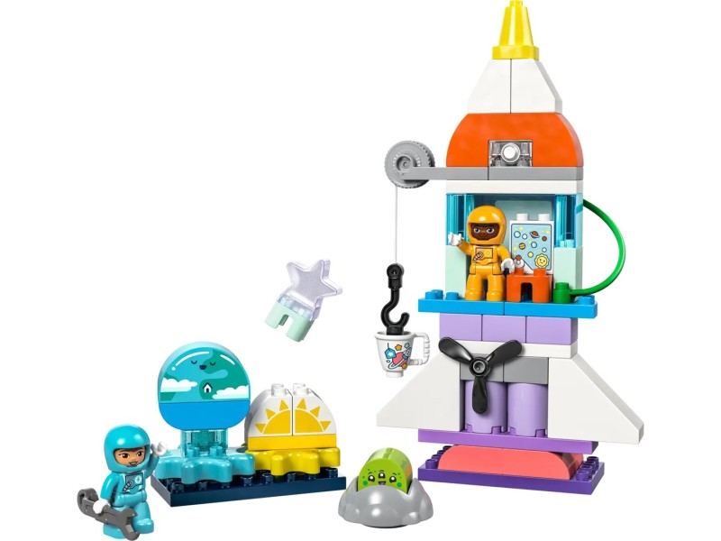 LEGO DUPLO 10422 3IN1 SPACE SHUTTLE ADVENTURE 10422 – Lego Конструктори