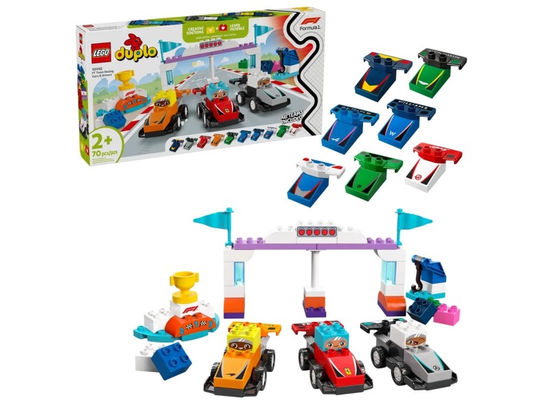 LEGO DUPLO 10445 F1 Team Race Cars & Drivers 10445 – Lego Конструктори