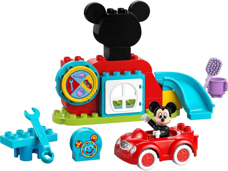LEGO DUPLO 10454 Mickey Mouse Friends Club and Car 10454 – Lego Конструктори