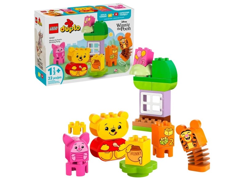 LEGO DUPLO 10457 Winnie the Poohs Birthday Party 10457 – Lego Конструктори