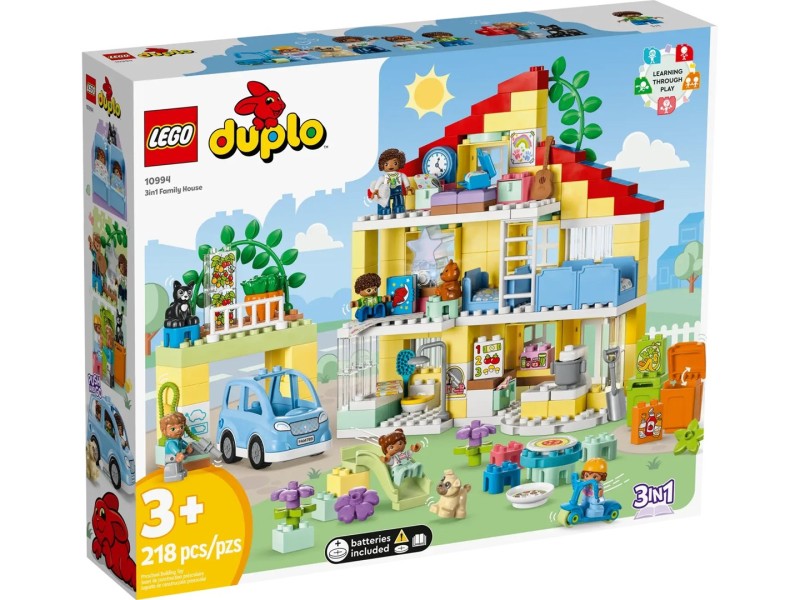 LEGO DUPLO 10994 3IN1 FAMILY HOUSE LEGO DUPLO 10994 3IN1 FAMILY HOUSE 10994 – Lego Конструктори