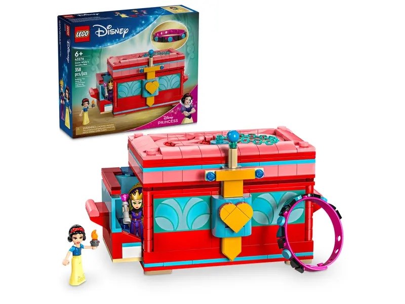 LEGO Disney 43276 Snow White jewellery box 43276 – Lego Конструктори
