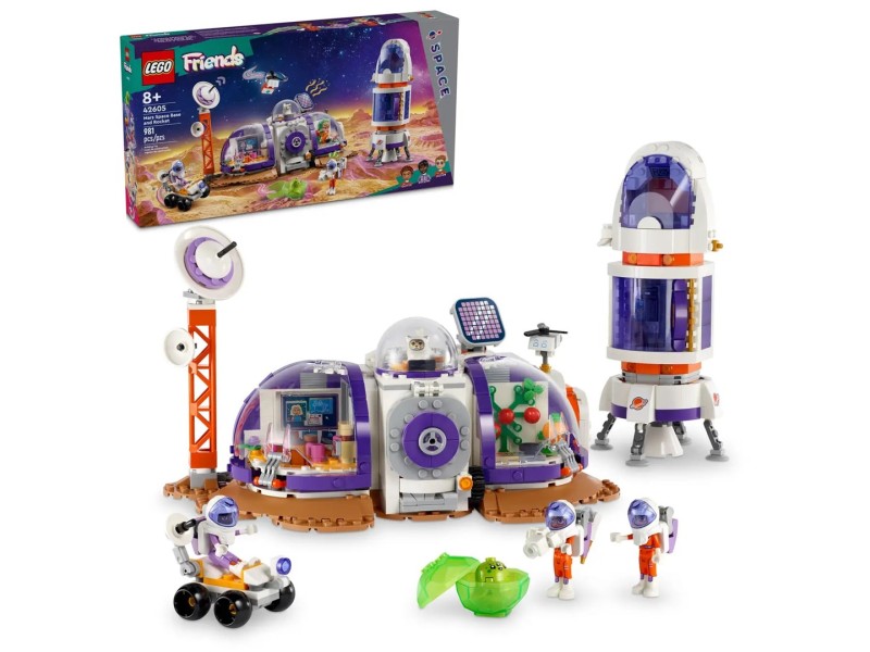 LEGO FRIENDS 42605 MARS SPACE BASE AND ROCKET 42605 – Lego Конструктори