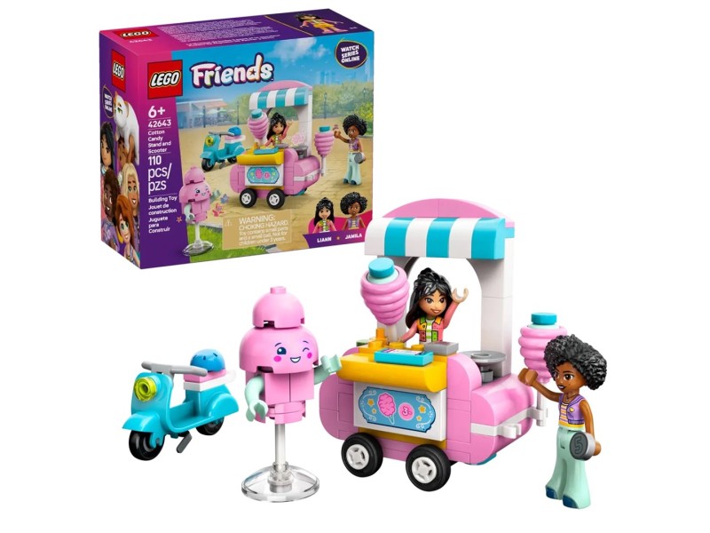 LEGO FRIENDS 42643 Cotton Candy Stand and Scooter 42643 – Lego Конструктори