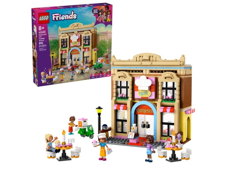 LEGO FRIENDS 42655 Restaurant and Cooking School 42655 – Lego Конструктори