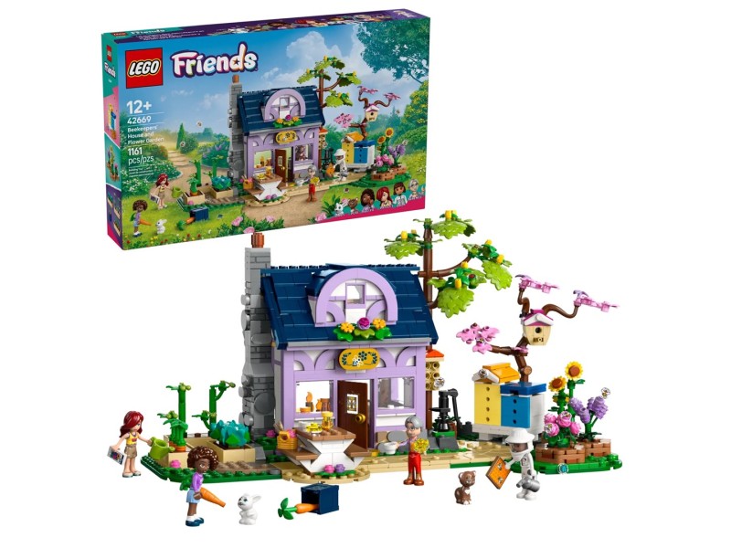 LEGO FRIENDS 42669 Beekeepers House and Flower Garden 42669 – Lego Конструктори