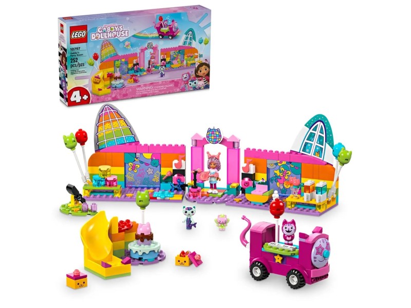 LEGO GABBY’S DOLLHOUSE 10797 Gabbys Party Room 10797 – Lego Конструктори