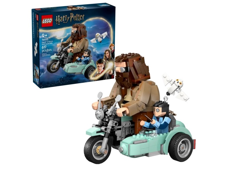 LEGO HARRY POTTER 76443 Hagrid & Harrys Motorcycle Ride 76443 – Lego Конструктори