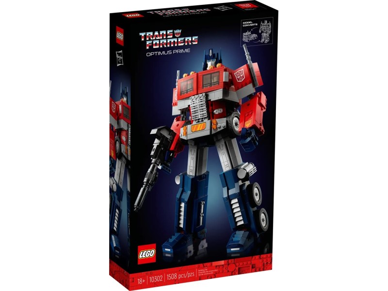 LEGO ICONS 10302 OPTIMUS PRIME 10302 – Lego Конструктори