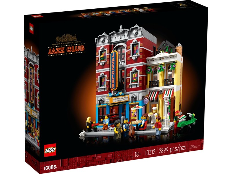LEGO ICONS 10312 JAZZ CLUB 10312 – Lego Конструктори