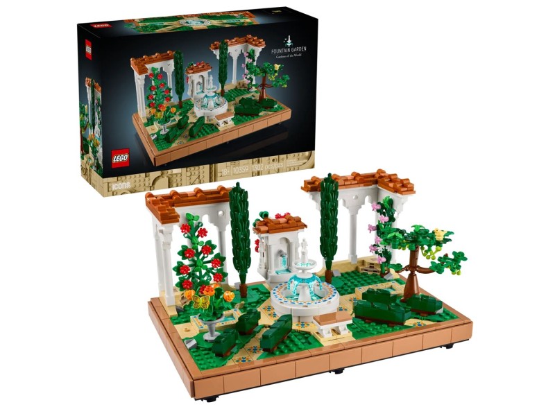 LEGO ICONS 10359 Fountain Garden 10359 – Lego Конструктори