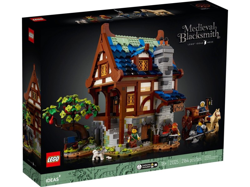 LEGO IDEAS 21325 MEDIEVAL SMITHY 21325 – Lego Конструктори