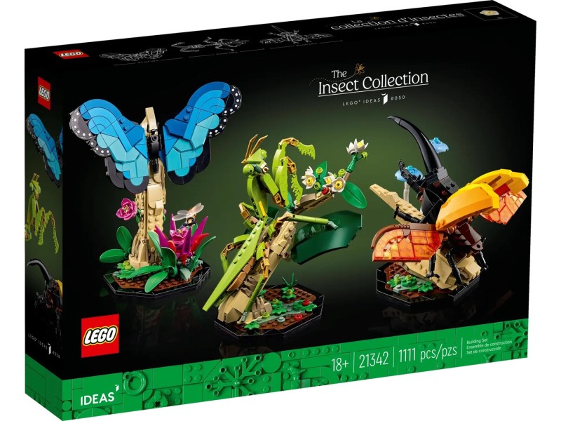 LEGO IDEAS 21342 The Insect Collection 21342 – Lego Конструктори