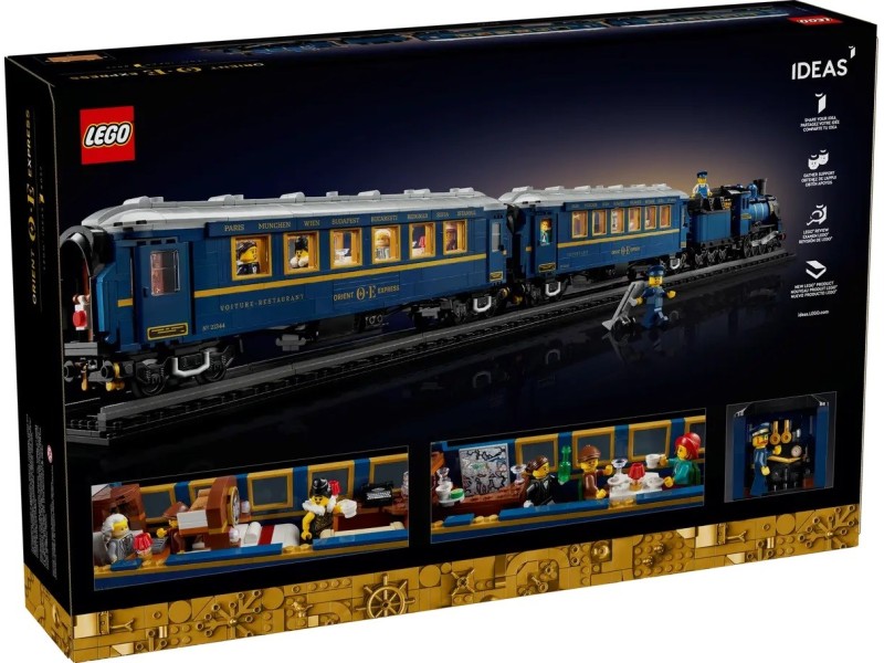 LEGO IDEAS 21344 The Orient Express Train 21344 – Lego Конструктори