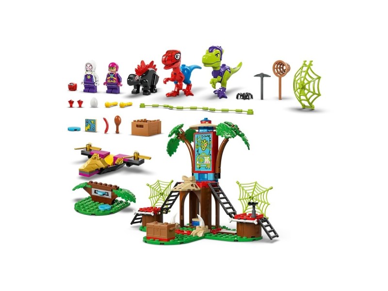 LEGO MARVEL 11200 Spidey and Gobby’s Raptor Battle at Tree House HQ 11200 – Lego Конструктори