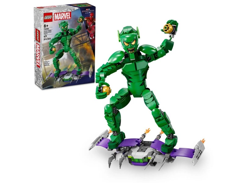 LEGO MARVEL 76284 Green Goblin Construction Figure 76284 – Lego Конструктори